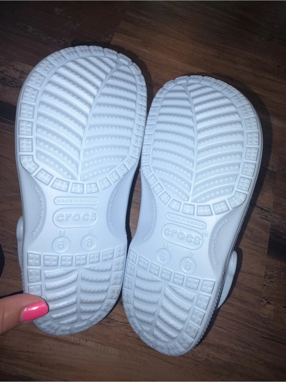 Crocs Baya clogs Mineral Blue women’s 6, men’s 8 NWT